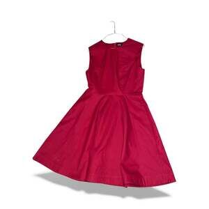 Kate Spade New York Red Crew Neck Mini Dress